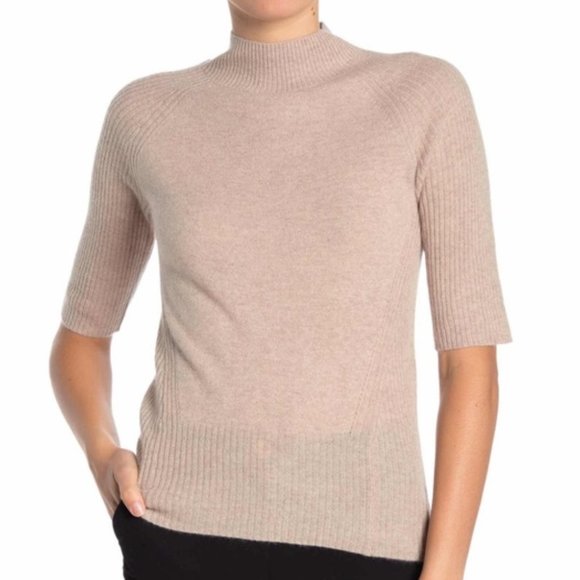 Magaschoni Sweaters - Magaschoni Mock Neck Cashmere Tuscan XL NWT
